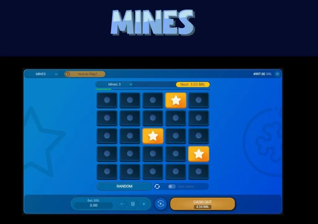 Mines Gameplay Background